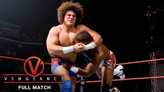 FULL MATCH - Benjamin vs. Carlito vs. Nitro - Intercontinental Title Match: Vengeance 2006