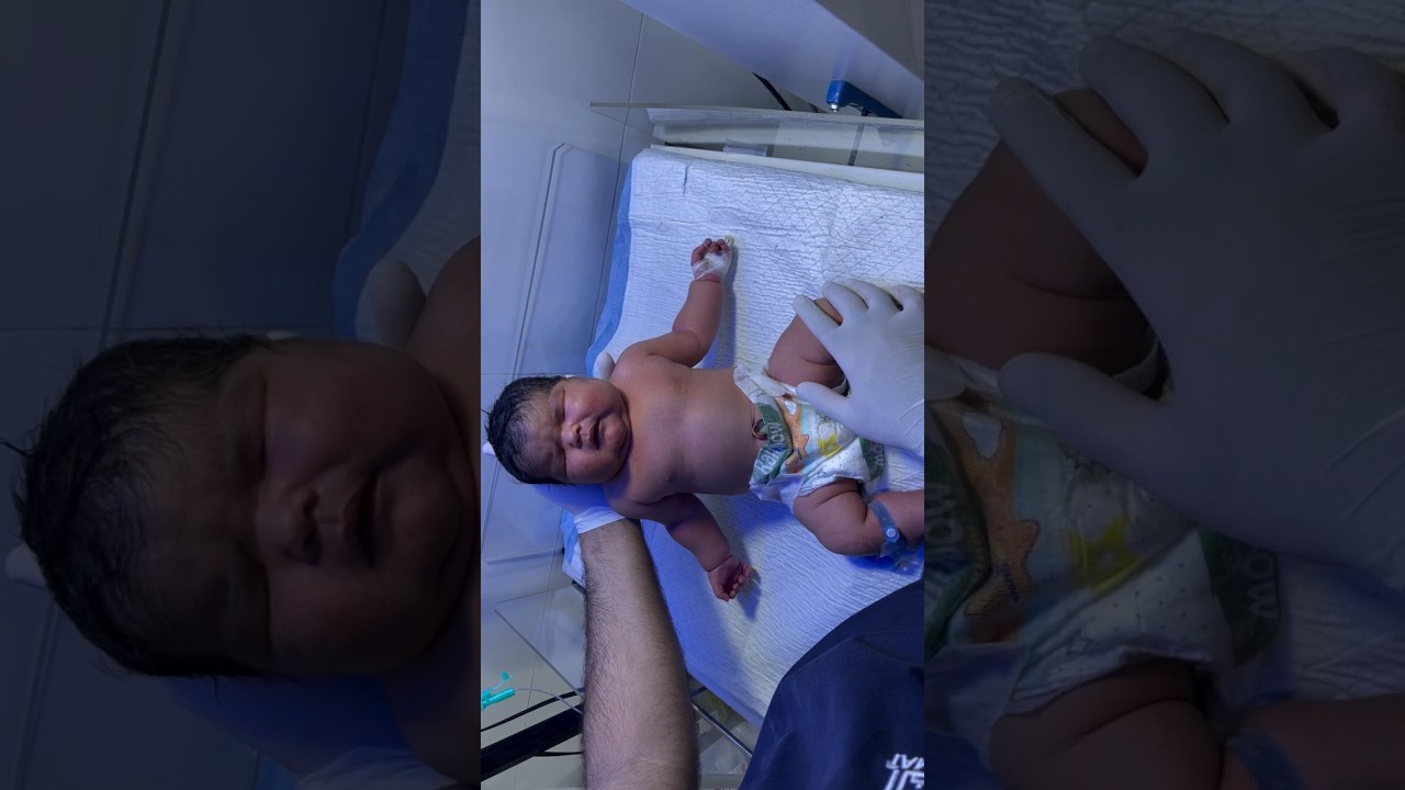 Cute Healthy Baby | Stable Newborn Weighing 4.9 kg | NICU Progress Update
