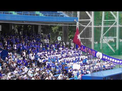 2018夏東東京大会応援 　日体大荏原　コナン~必殺仕事人