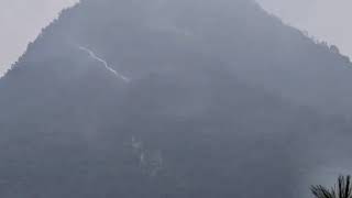 Indra, God of thunder ⚡ angry at the destruction of coorg, madikeri in the name of development.