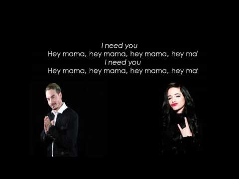 Hey Ma - Pitbull & J-Balvin ft. Camila Cabello (English Version) Lyric Video