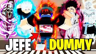 NUEVO JEFE DUMMY VS TODAS LAS ULTIMATES EN JUJUTSU SHENANIGANS