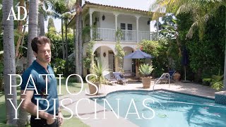 Las piscinas y jardines más increíbles en casas de famosos | AD España