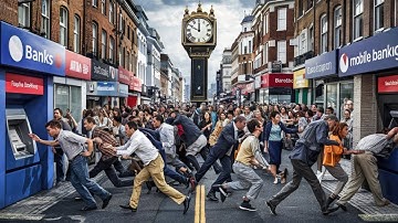 NatWest, RBS & Ulster Bank Mobile Banking DOWN! Brits PANIC Without Cash #NatWestDown