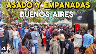 【4K】Nuevo FESTIVAL del ASADO y la EMPANADA, Buenos Aires ARGENTINA | Hipódromo de Palermo