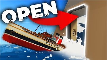 OPEN DOORS On A Sinking Ship! | Stormworks: Build and Rescue
