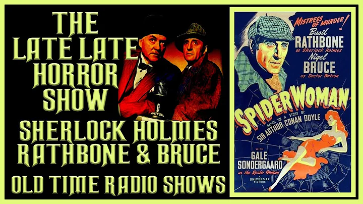 Sherlock Holmes Detective Rathbone Bruce Old Time ...