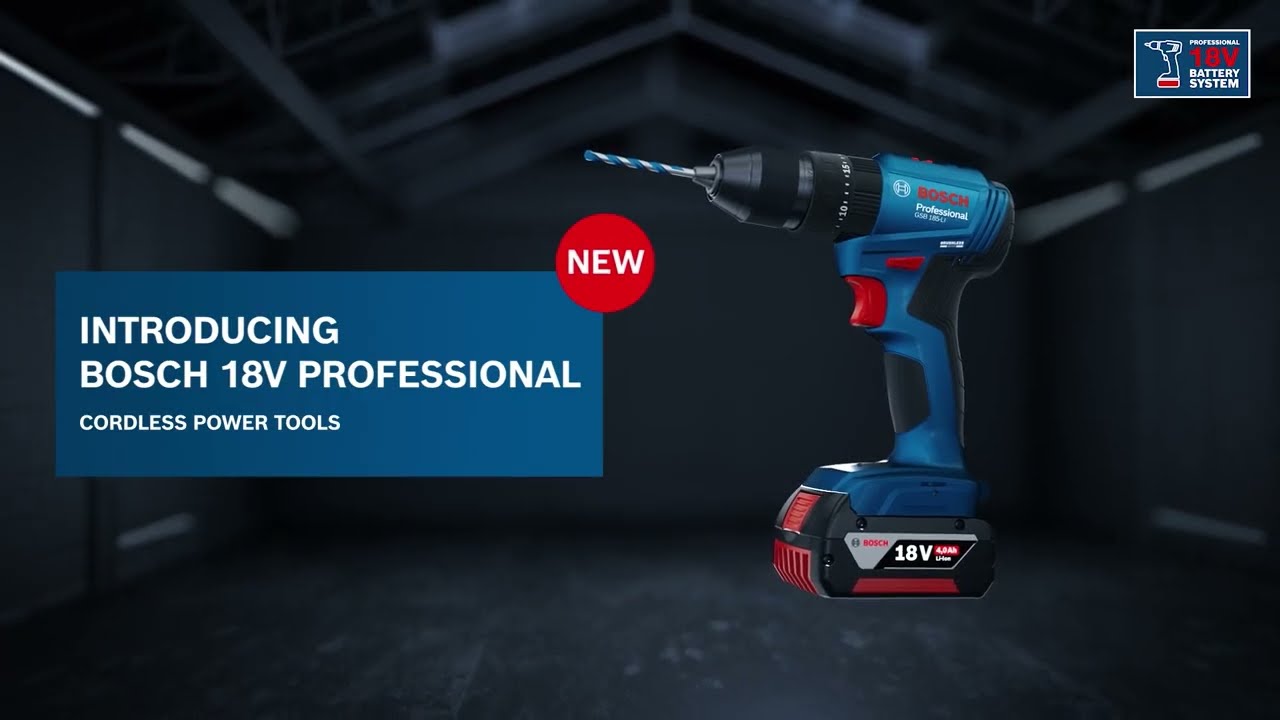Bosch 18V Professional Tools - Cordless Means Bosch 