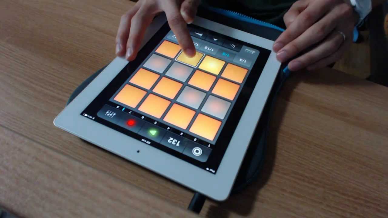 Beat Making using iPad 03 (iMaschine 