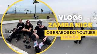 Patinando com os mais brabos do YouTube