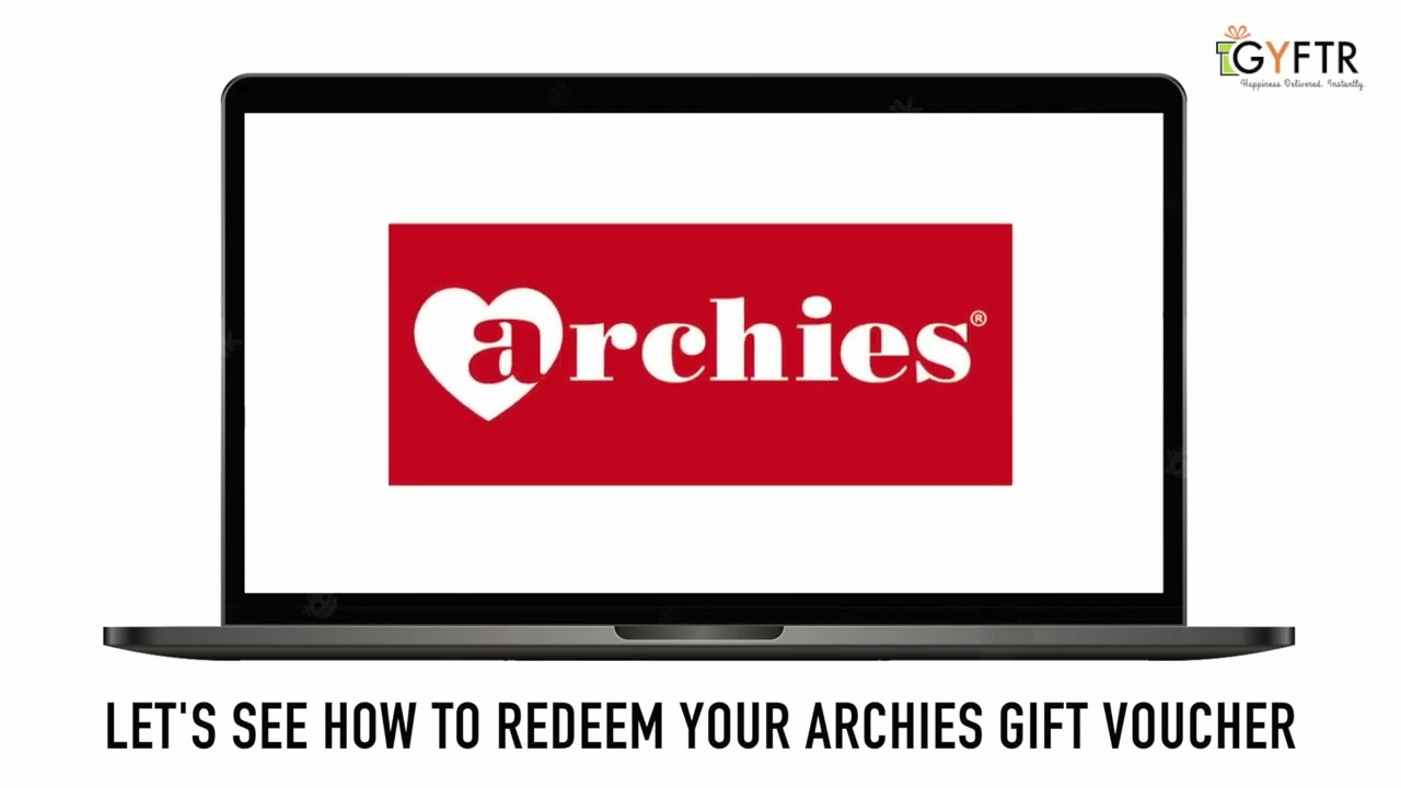 How To Redeem Archies Brand Voucher| GyFTR