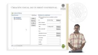 Añadiendo un menú en Android |  | UPV