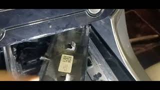 Jaguar Xe gear shift module removal.