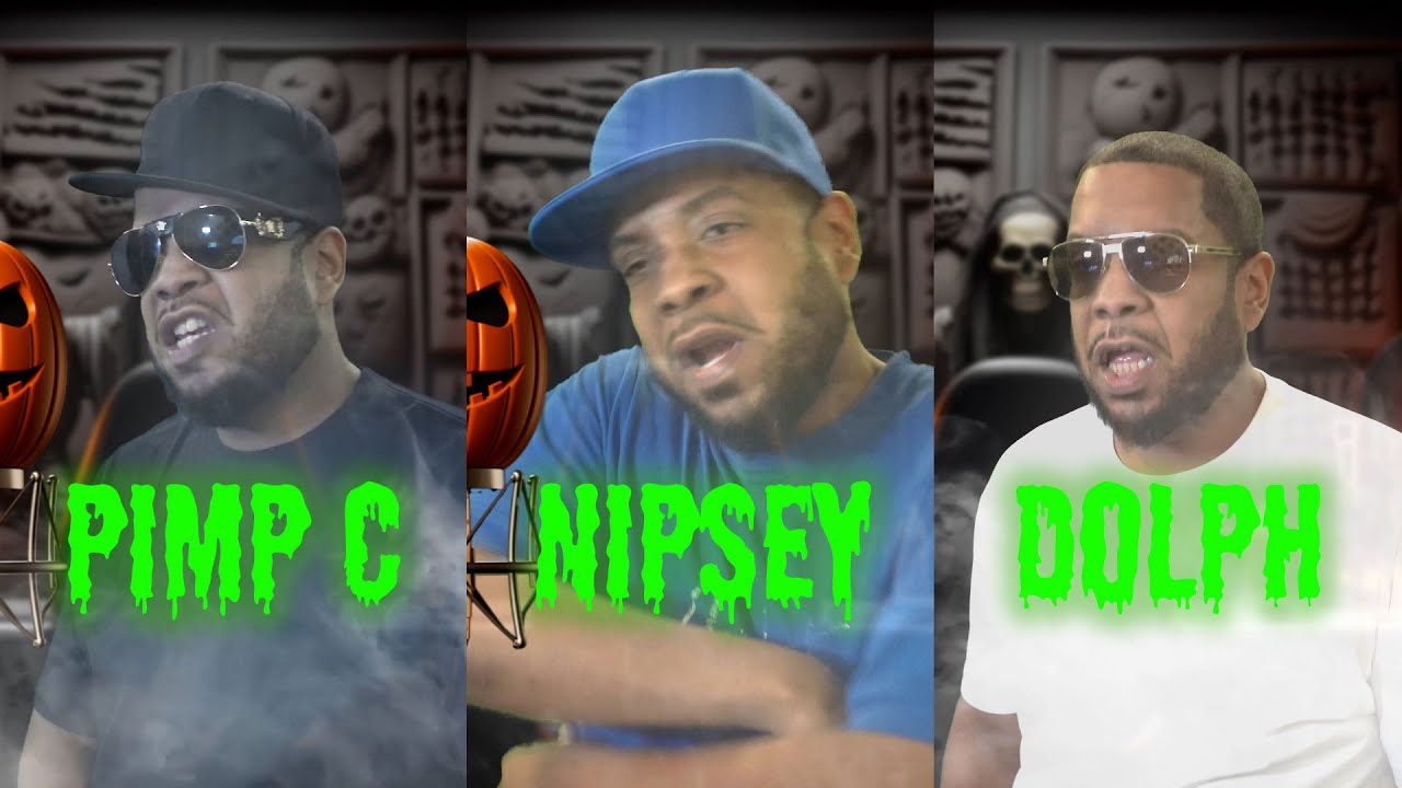 I became 3 dead rappers for Halloween