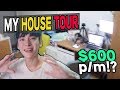 Korea Trip Tip // My house Tour // $600 Monthly Studio in Seoul! // 우리집 투어