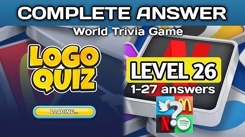 logo Quiz, World trivia level 26 answers #logoquiz @brainitquiz