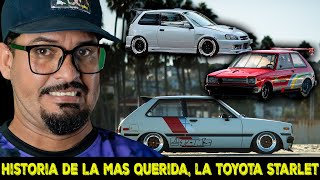 ¡Épica Historia de la Toyota Starlet! El Hothatch que definió una era en el tuning...