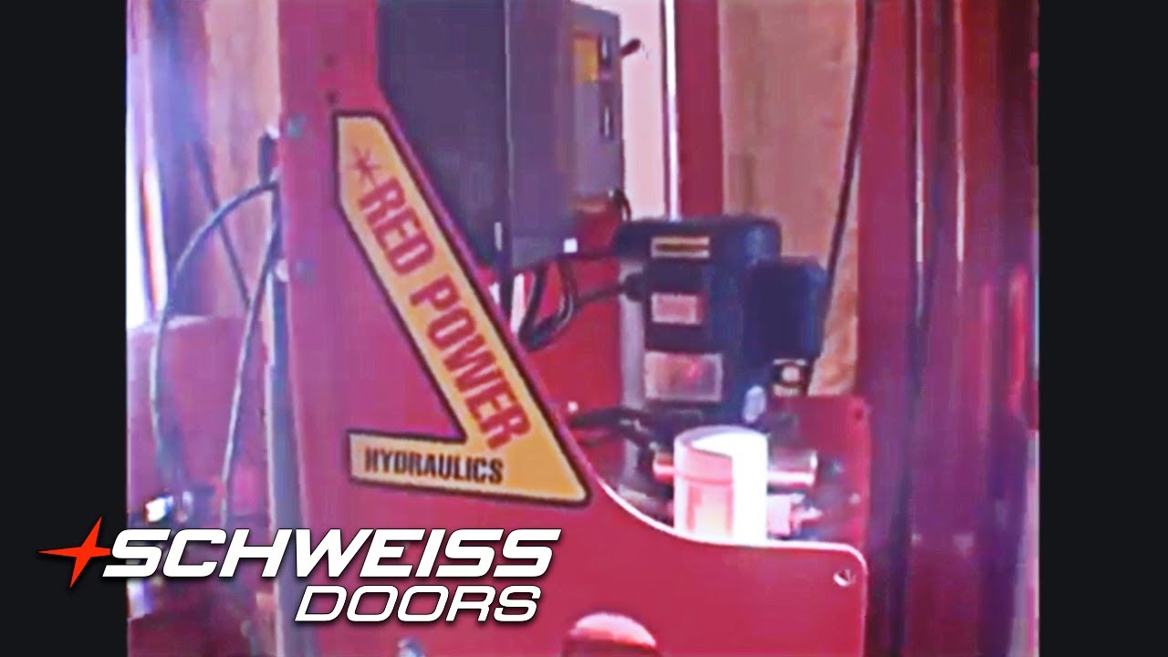 Schweiss Heavy Duty Red Power Hydraulic Door Pumps