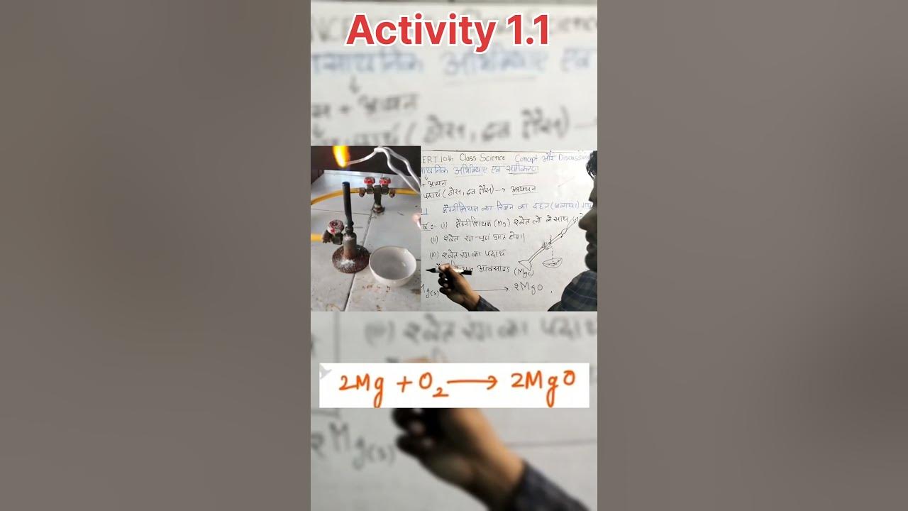 Class 10 science activity 1.1 10th trending 202324 science