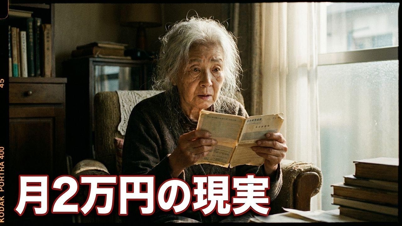月2万円の絶望。80歳女性が通帳を見て震えた衝撃の結末