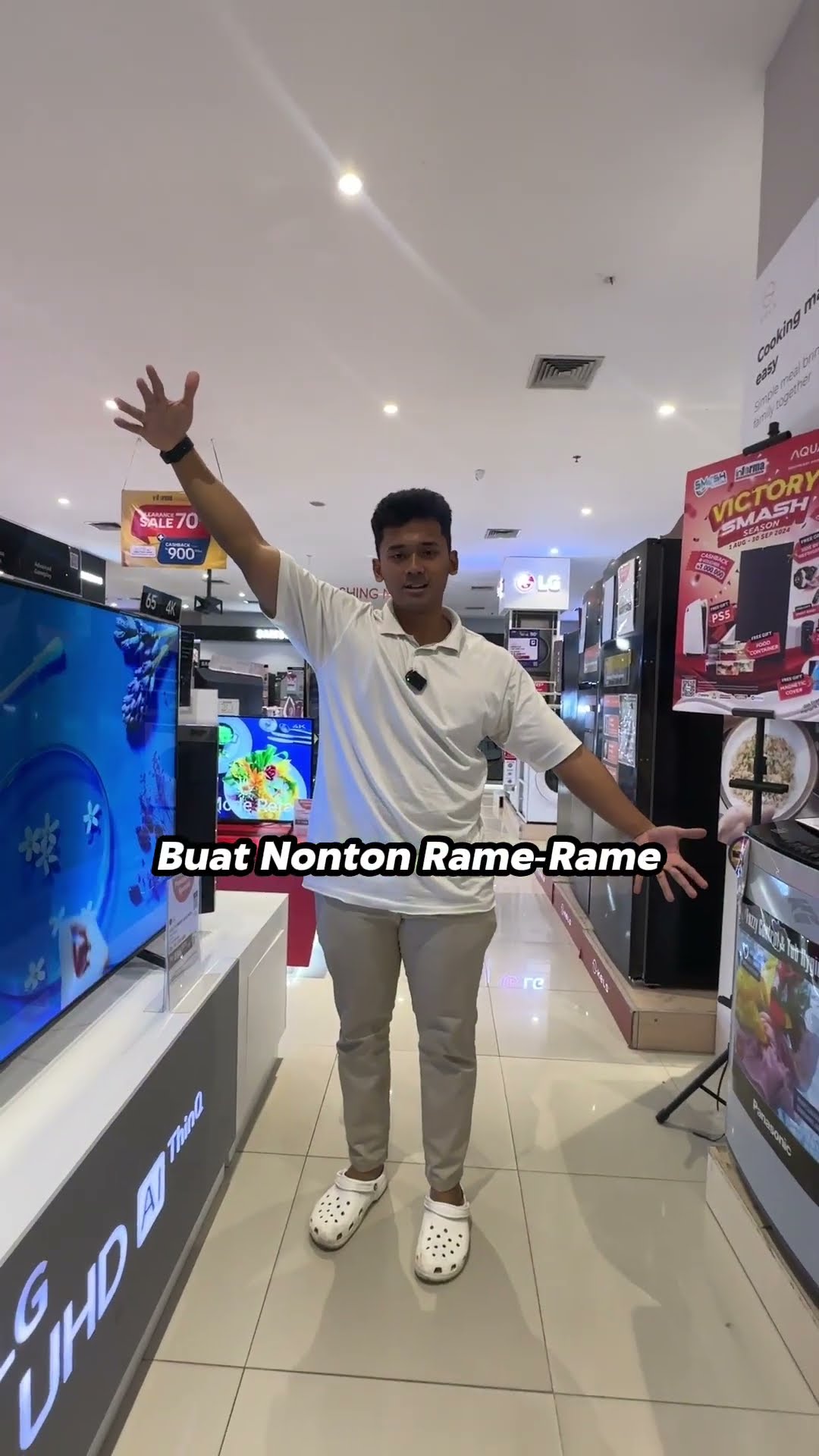 Nyari TV Untuk Nobar