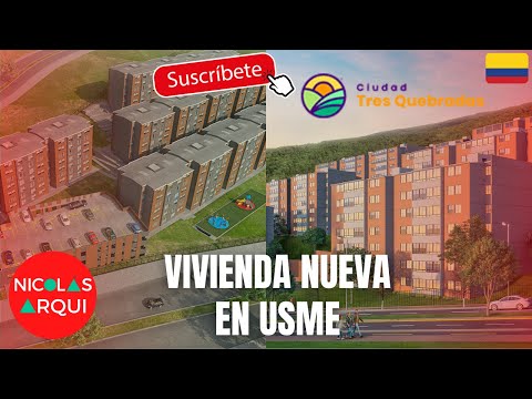 Así será el Plan Parcial Ciudad Tres Quebradas en Usme Bogotá ?? - Proyectos arquitectónicos VIS VIP