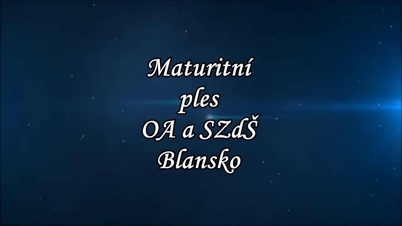 OABK maturitní ples trailer E4