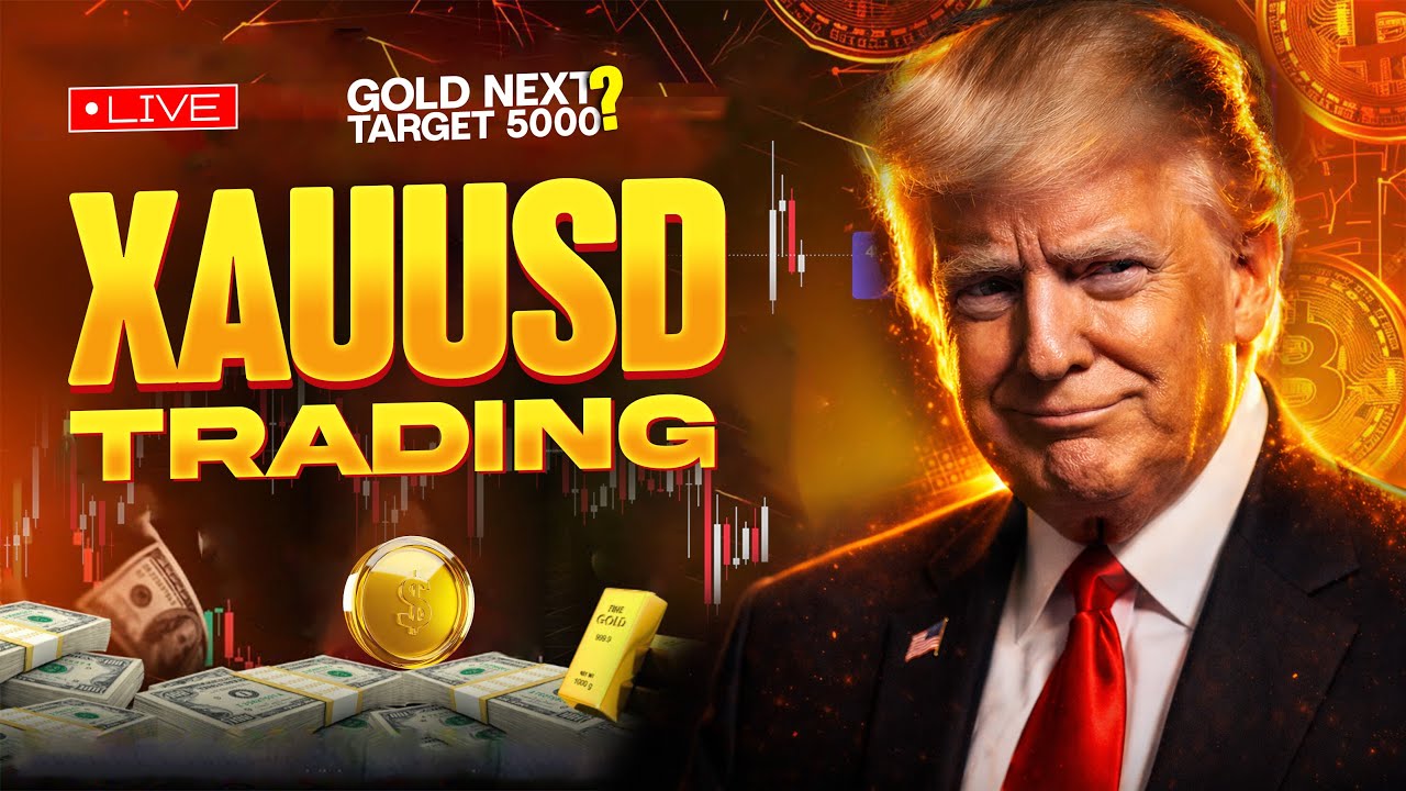 GOLD Live Trading Today | XAUUSD Live Trading Session 