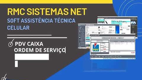Software assistência técnica de celulares ordem de serviço