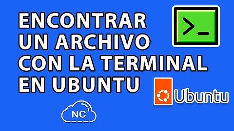 CÓMO BUSCAR ARCHIVOS CON LA TERMINAL EN UBUNTU (LINUX) "3 FORMAS"