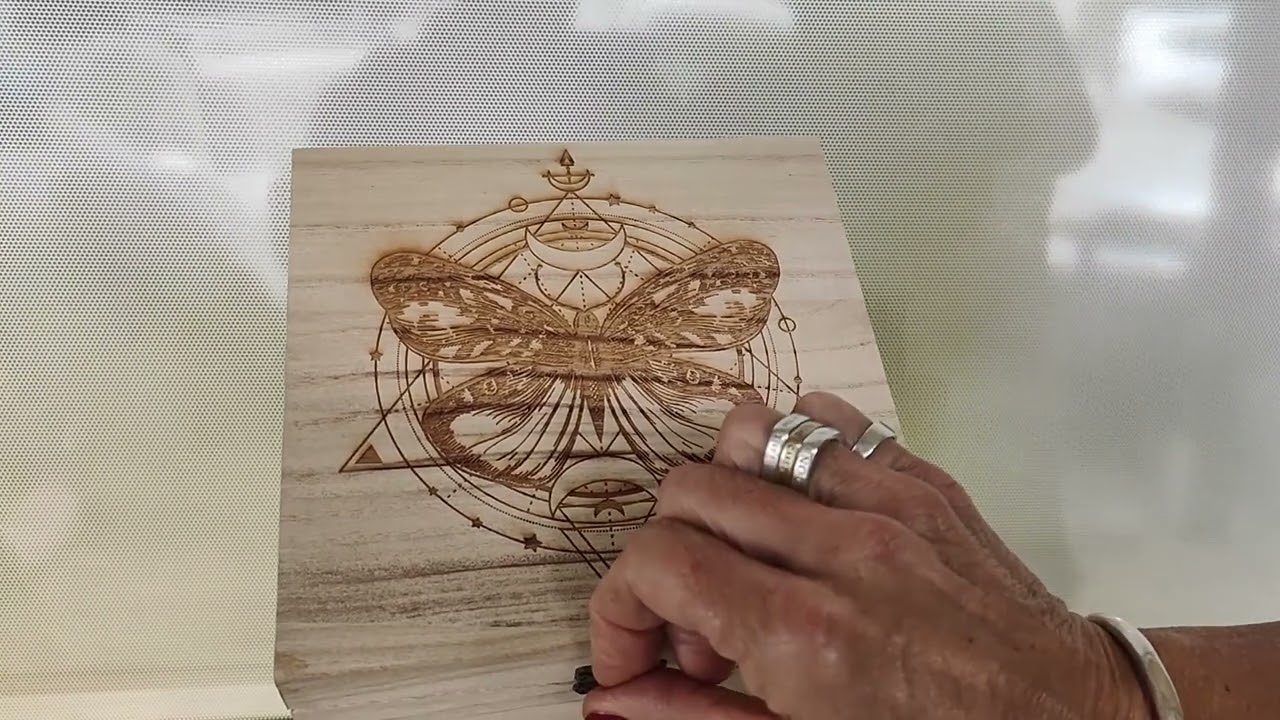 Canna-crafts butterfly stash box from the ACU shop Murwillumbah