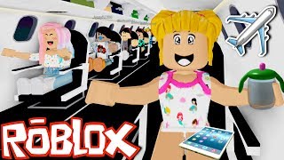 Roblox Airplane Travel Routine in Bloxburg - Goldie  & Titi Adventures