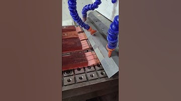 CPU Skived Heatsink, like in butter.😄 #heatsink #machine #cnc