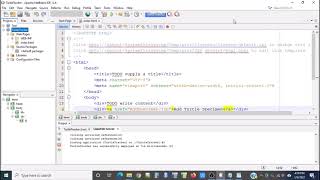 Create JSP in Netbeans