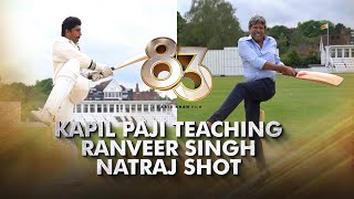 Kapil Paji Teaching Ranveer Singh Natraj Shot