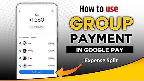 How to use google pay expense split feature | google pay launch new feature expense split