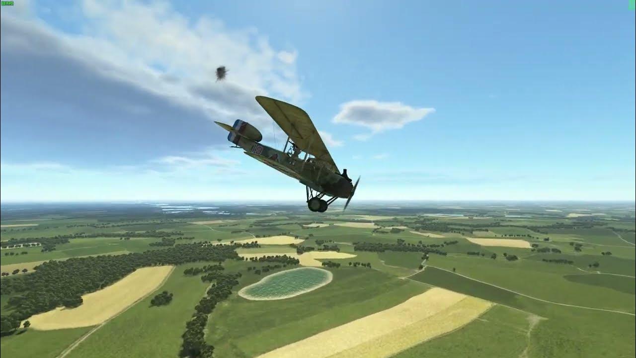Breguet 14b2 bombing gone wrong il2 fc2 youtube