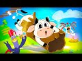 La Vaca Lola se atascó y más canciones infantiles divertidas 🎵🐮