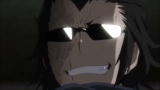 Durarara!! x2 Ten - Adabashi checking his phone but then Izumii appears (Part 3)