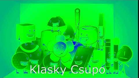 BFDI Characters Say Klasky Csupo Effects 1 Squared