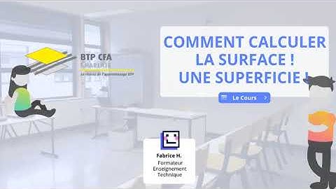 🤓 Comment #calculer la #surface ou #superficie d