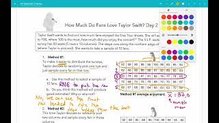 AP Stats Lesson 2 3 Part 1