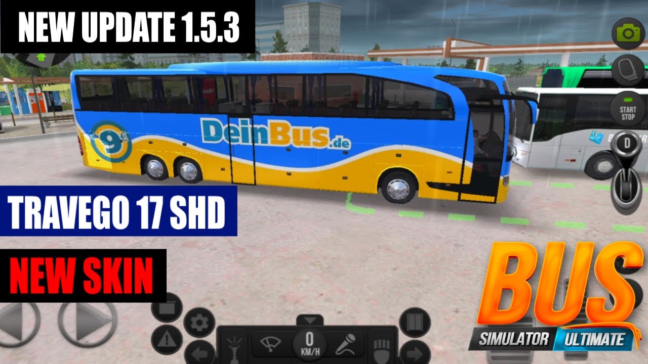 NEW UPDATE 1.5.3 - DeinBus.de TRAVEGO 17 SHD SKIN🚍 │Bus Simulator : Ultimate