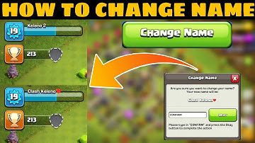 How To Change Name In COC 🔥 How To Change Name In Clash Of Clans IN 2024 | Coc Rename For Free