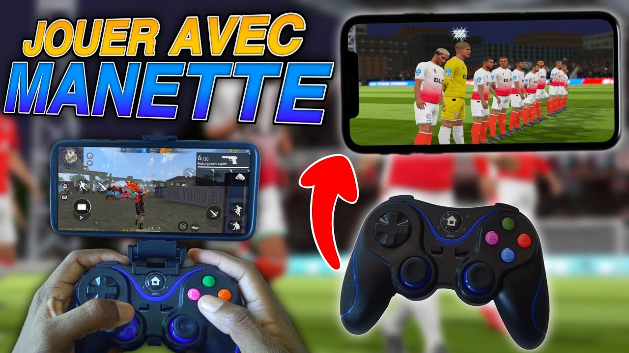 COMMENT JOUER AVEC UNE MANETTE SUR TÉLÉPHONE | JOUER AVEC UNE MANETTE