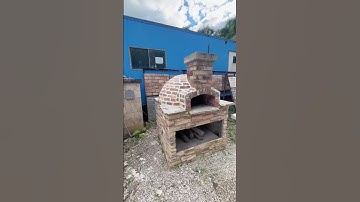 Build a pizza oven from bricks