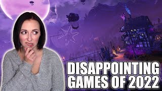 The Most Disappointing Games of 2022 | Cannot be Tamed