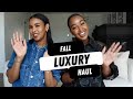 Fall luxury haul  everything we picked up during fashion month  the yusufs