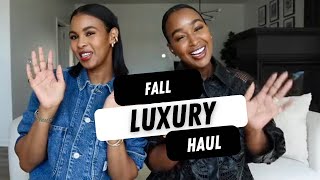 FALL LUXURY HAUL | Everything we picked up during fashion month | THE YUSUFS