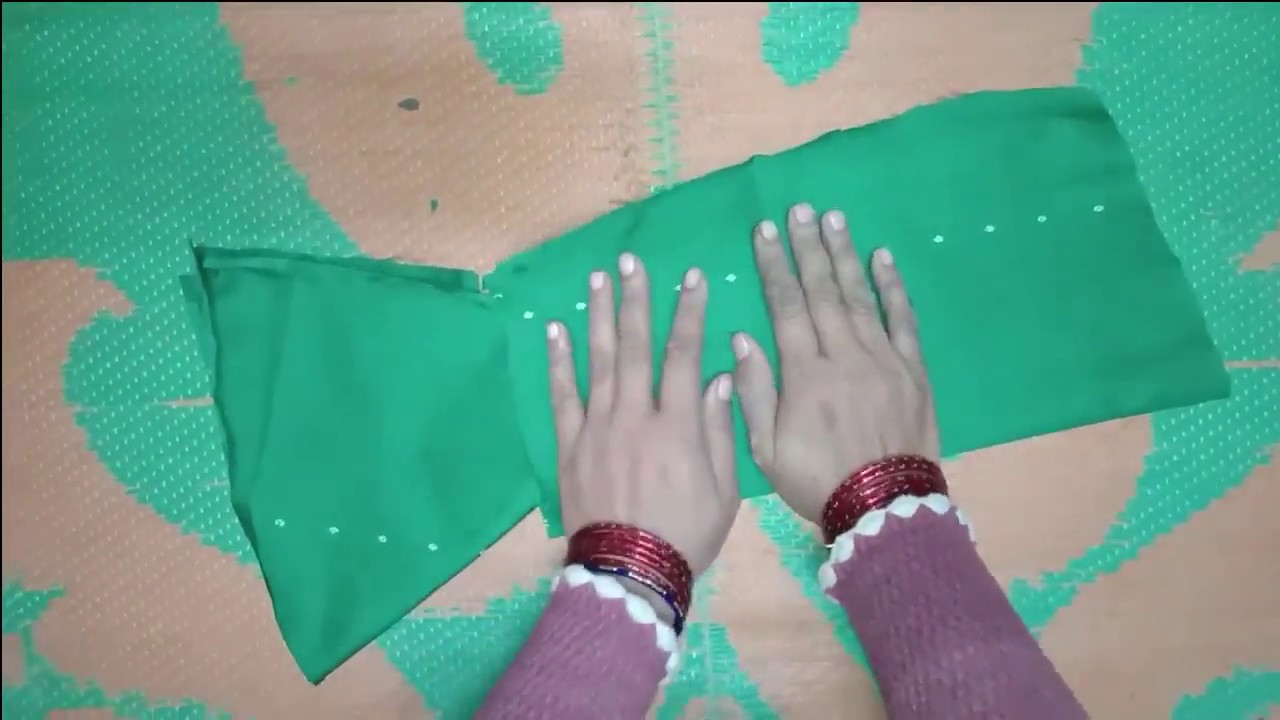 Umbrella Sleeves Cutting अम्ब्रेला आस्तीन कटिंग Ladies Corner YouTube